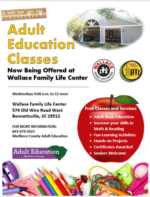 Adult Education Classes in Wallace