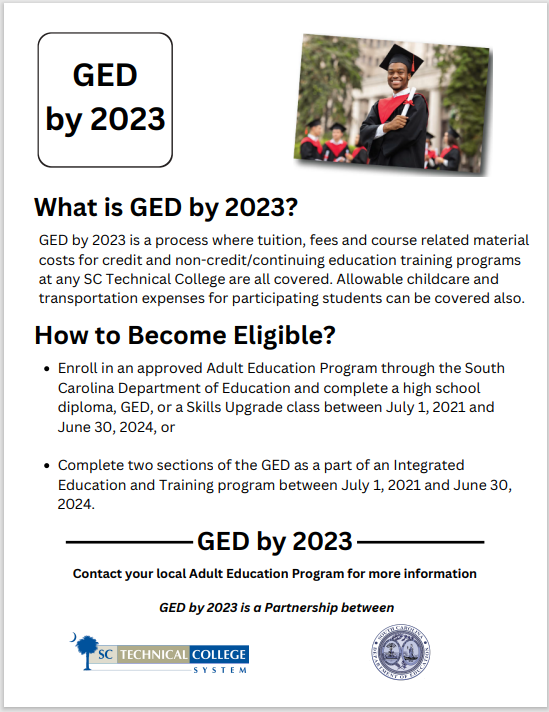 GED by 23