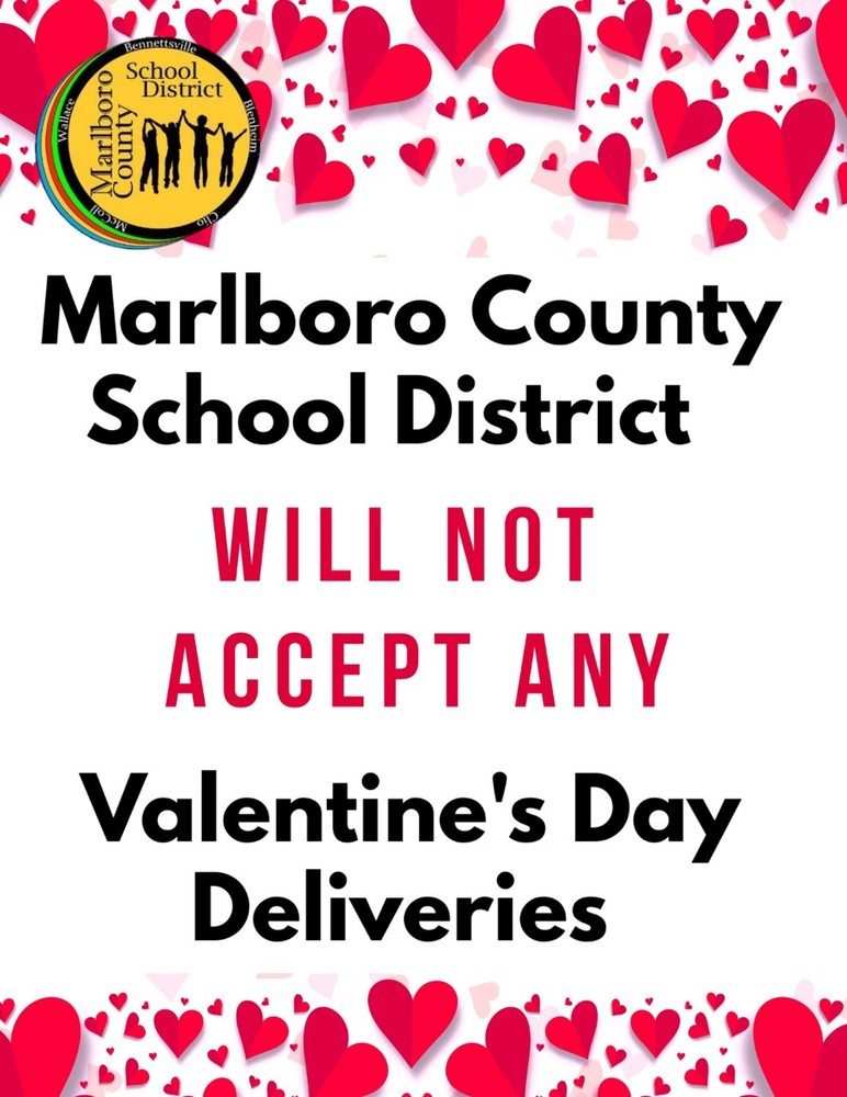 No Valentine deliveries
