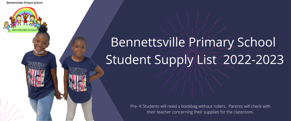 BPS Student Supply List