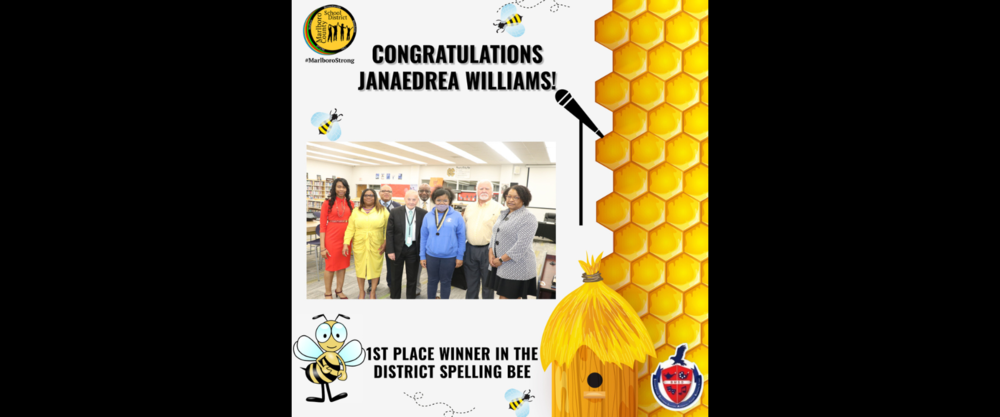 1st Place Spelling Bee Winner 2023