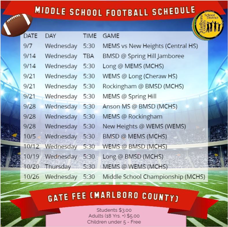 Live Feed Marlboro County School District